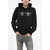 Diesel Brushed Cotton Hoodie With Front Logo Black