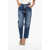 DSQUARED2 Olop Delav&egrave; Boston Fit Denims 19Cm Blue