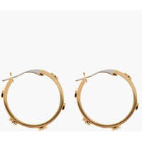 Bijuterii Tory Burch Dama - Cercei Tory Burch Golden Effect Miller Earrings With Studs Gold Femei (BM 19247081) - B-mall.ro