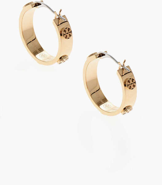 Cercei Tory Burch Golden Effect Miller Earrings With Studs Gold Femei (BM 19247081) 1