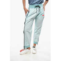 Pantaloni de trening Cotton Joggers With Side Zip Femei