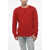 Ralph Lauren Cashmere Cable Crewneck Sweater Red