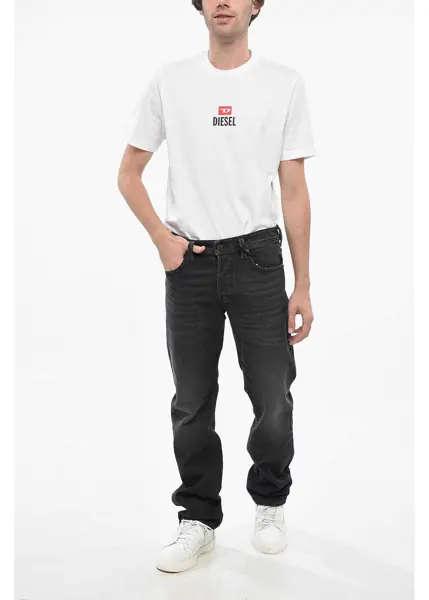 Blugi drepti Diesel Jeans 5 Tasche Markee A Gamba Dritta 20Cm Black Barbati (BM 19247243) 4