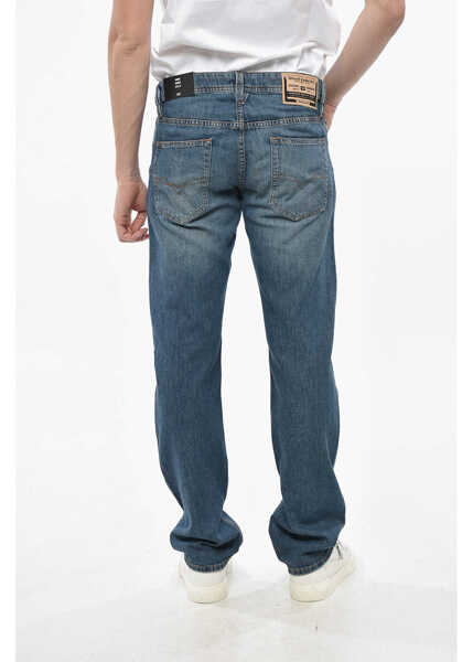 Blugi drepti Diesel 5-Pocketed Markee Straight Leg Denims 20Cm Blue Barbati (BM 19247252) 2