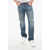 Diesel 5-Pocketed Markee Straight Leg Denims 20Cm Blue