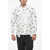 Comme des Garçons Black Printed Shirt With Inside-Out Inserts White