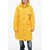 DSQUARED2 Quilted Padded Utility Maxi Jacket Yellow
