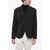 DSQUARED2 Icon Virgin Wool Work Blazer With Metal Detail Black