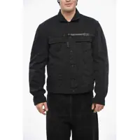 Geci de blugi Icon Denim Boxy Jean Jacket With Silver-Tone Detail Barbati