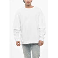 Tricouri Solid Color Long Sleeved Theo T-Shirt Barbati