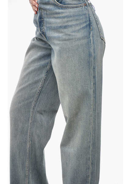 Blugi drepti RE/DONE Loose Fit Bruna Jeans 22Cm Blue Femei (BM 19247465) 2