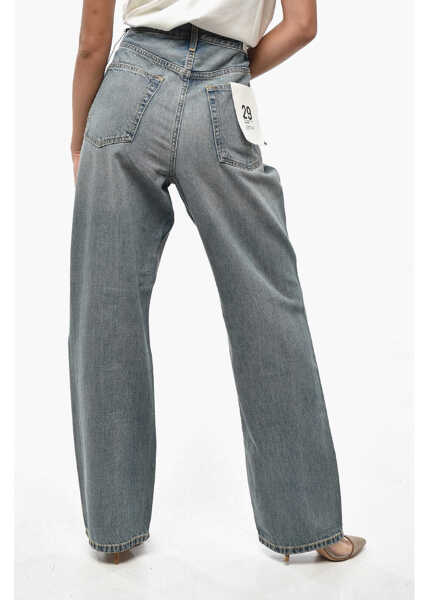 Blugi drepti RE/DONE Loose Fit Bruna Jeans 22Cm Blue Femei (BM 19247465) 3