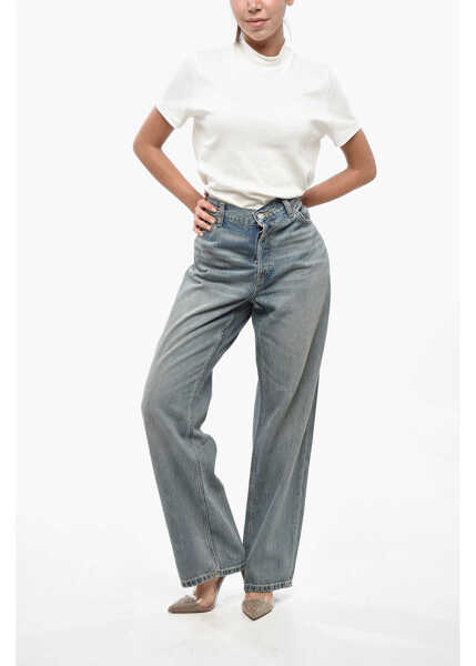 Blugi drepti RE/DONE Loose Fit Bruna Jeans 22Cm Blue Femei (BM 19247465) 4