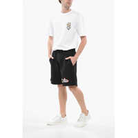 Barbati pagina 9 - Pantaloni scurti DSQUARED2 Pac-Man Plain Shorts Relax Fit With Front Print Black Barbati (BM 19247486) - B-mall.ro
