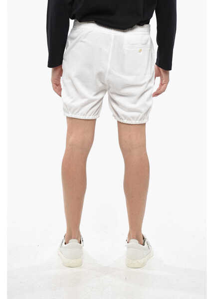 Pantaloni scurti Ralph Lauren Brushed Cotton Shorts With Elastic Waistband White Barbati (BM 19247504) 2