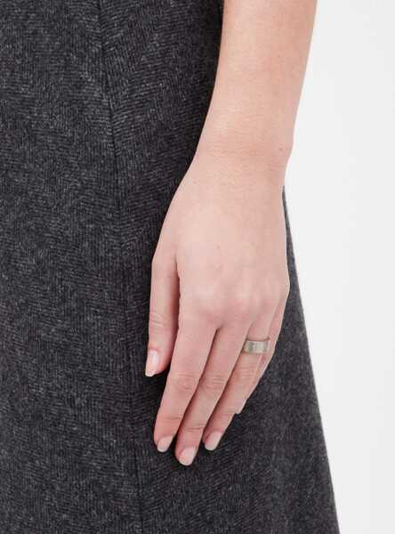 Inele Maison Margiela Logo Ring SILVER Femei (BM 19247639) 4