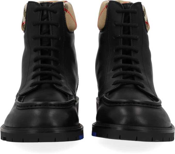 Ghete Burberry Rogue Leather Boot BLACK Barbati (BM 19247642) 3