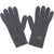 Vivienne Westwood Gloves With Orb Embroidery GREY