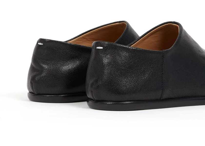 Sneakers Maison Margiela Leather Tabi Mules BLACK Barbati (BM 19247657) 3