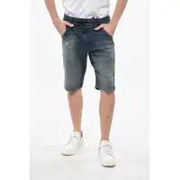 Pantaloni scurti Joggjeans Delavè Denim Shorts With Drawstring Barbati