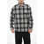 DSQUARED2 Checked Plaid Overshirt Black & White