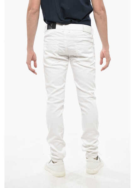 Blugi drepti Diesel Joggjeans Stretch Thommer Denims With Elastic Waistband 16Cm White Barbati (BM 19247747) 2