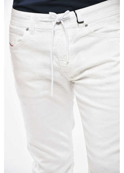 Blugi drepti Diesel Joggjeans Stretch Thommer Denims With Elastic Waistband 16Cm White Barbati (BM 19247747) 3