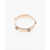 Tory Burch Golden-Effect Miller Ring With Monogram Studs Gold