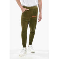 Pantaloni de trening Vintage Effect Relax Dean Fit Joggers With Kangaroo Pocket Barbati