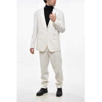 Costume Virgin Wool New York Side Vents 2-Button Suit Barbati