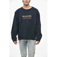 Bluze de trening Brushed Cotton Crew-Neck Sweatshirt With Embroidered Logo Barbati