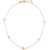 Tory Burch Golden-Effect Miller Chain Necklace With Monogram Gold