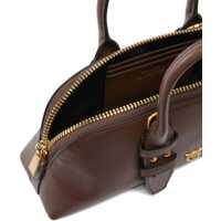 Genti de mana Pinko Dama - Genti de mana Pinko Escape Baguette Handbag MARRONE CASTANO MATT GOLD Femei (BM 19247927) - B-mall.ro