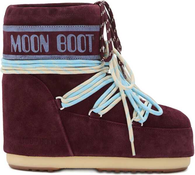 Bocanci casual Moon Boot Icon Low suede Boots BURGUNDY Femei (BM 19247936) 1
