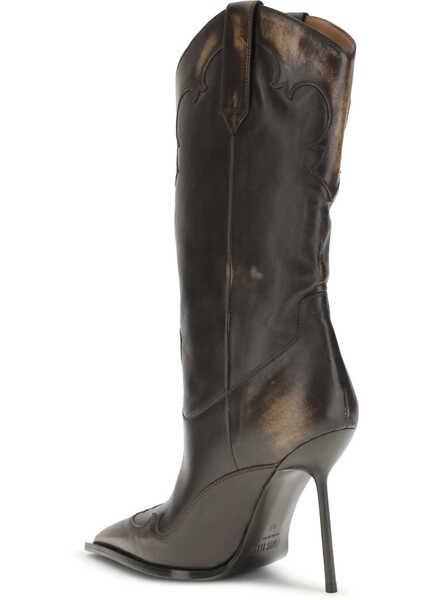 Bocanci casual Paris Texas Lidia Boots EBANO Femei (BM 19247954) 3