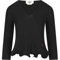 Topuri Long-sleeved Virgin Wool top Femei