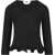 Fendi Long-sleeved Virgin Wool top BLACK