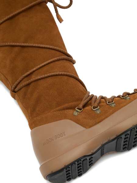 Bocanci casual Moon Boot Luna Extra suede Boots COGNAC Femei (BM 19247981) 4