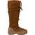 Moon Boot Luna Extra suede Boots COGNAC