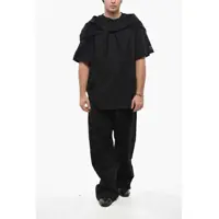 Tricouri Raf Simons pentru Barbati - Tricouri Raf Simons Oversized Fit Les Fauves T-Shirt With Hood Black Barbati (BM 19248089) - B-mall.ro