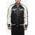 DSQUARED2 Quilted Souvenir Bomber With Floral Embroidery Black & White