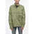 DSQUARED2 Cotton Utility Shirt With Contrasting Buttons Green