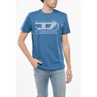 Tricouri Crew Neck Diegor78 T-Shirt With Embossed Print Barbati