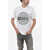 Diesel Crew Neck Hard Wear T-Shirt With Front Print White