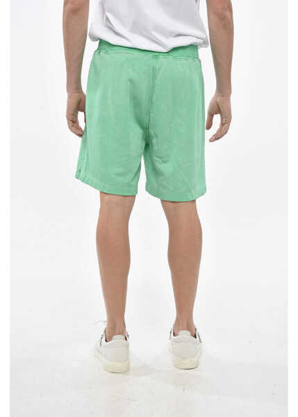 Pantaloni scurti DSQUARED2 Brushed Cotton Relax Fit Shorts Green Barbati (BM 19248164) 2
