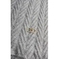 Esarfe Dama - Esarfe Liu Jo Scarf with Lurex inserts Beige Femei (BM 19248278) - B-mall.ro