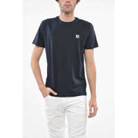 Tricouri Crew Neck Diegos T-Shirt With Logo Patch Barbati