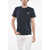 Diesel Crew Neck Diegos T-Shirt With Logo Patch Blue