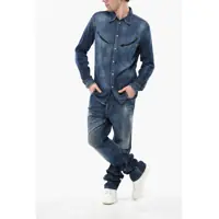Camasi casual pentru Barbati - Camasi casual DSQUARED2 Relax Fit Denim Dan Shirt Blue Barbati (BM 19248308) - B-mall.ro