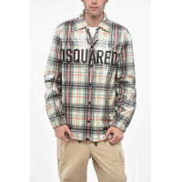Jachete Check Brushed Cotton Coach Overshirt Barbati